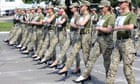'Idiotic': Fury in Ukraine after female soldiers made to march in heels