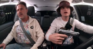 Arquette with Joe Keery in the new film Spree.