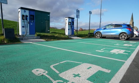 Electric vehicle charging points  in Tynemouth