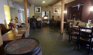 Bar area at The Loch Ness Inn, near Drumnadrochit, Scotland.