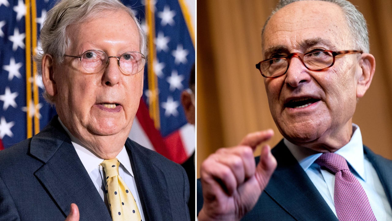 Mitch Mcconnell And Chuck Schumer Clash On Supreme Court Nomination Video Law The Guardian