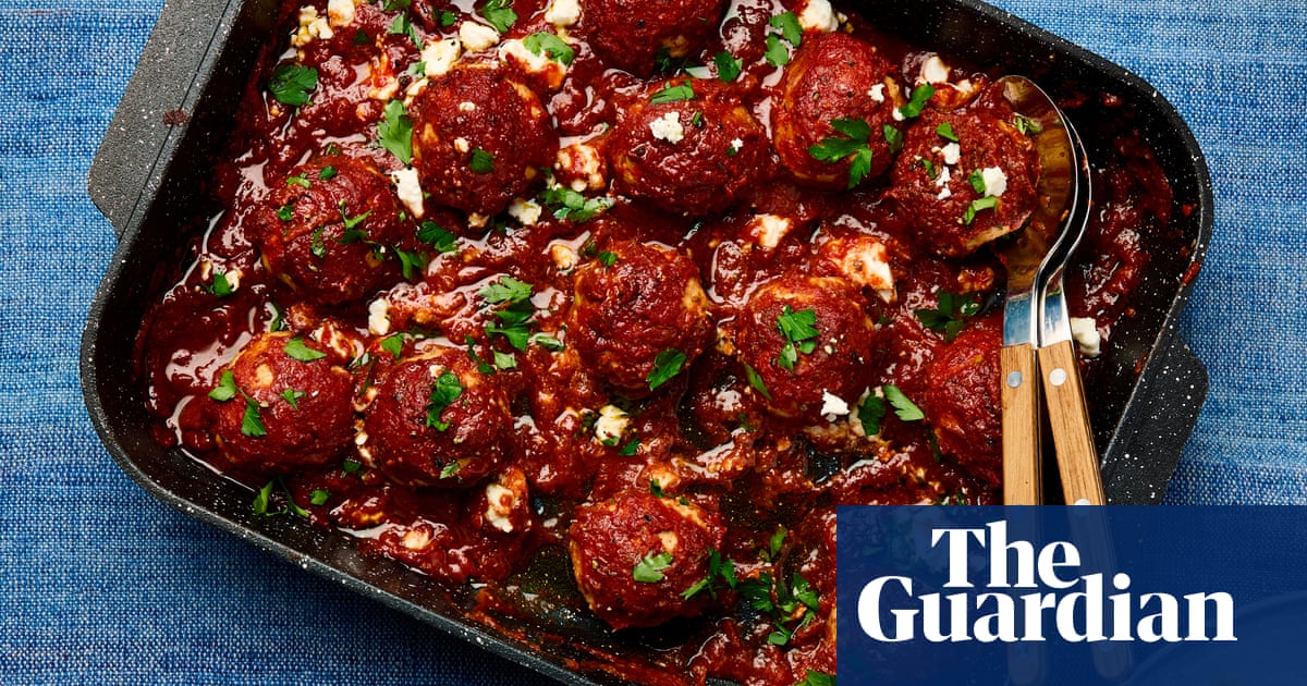 Meatballs, Persian rice and Korean stew: John Gregory-Smith's globetrotting chicken traybake recipes