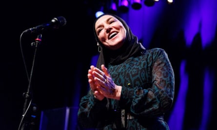 Sinéad O’Connor performing in 2020 in Vancouver, Canada.