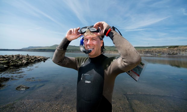 Damian Carrington on the Snorkel Safari in Kimmeridge, Dorset – a marine conservation zone.