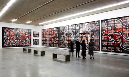 The MAC’s current exhibition is Gilbert &amp; George Scapegoating Pictures for Belfast (until 22 April).