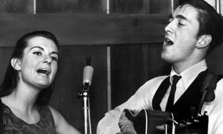 Sylvia and Ian Tyson in 1967, shortly before their move to Nashville.