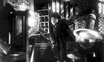 Expressionist city … Peter Lorre in Fritz Lang’s 1932 film M.