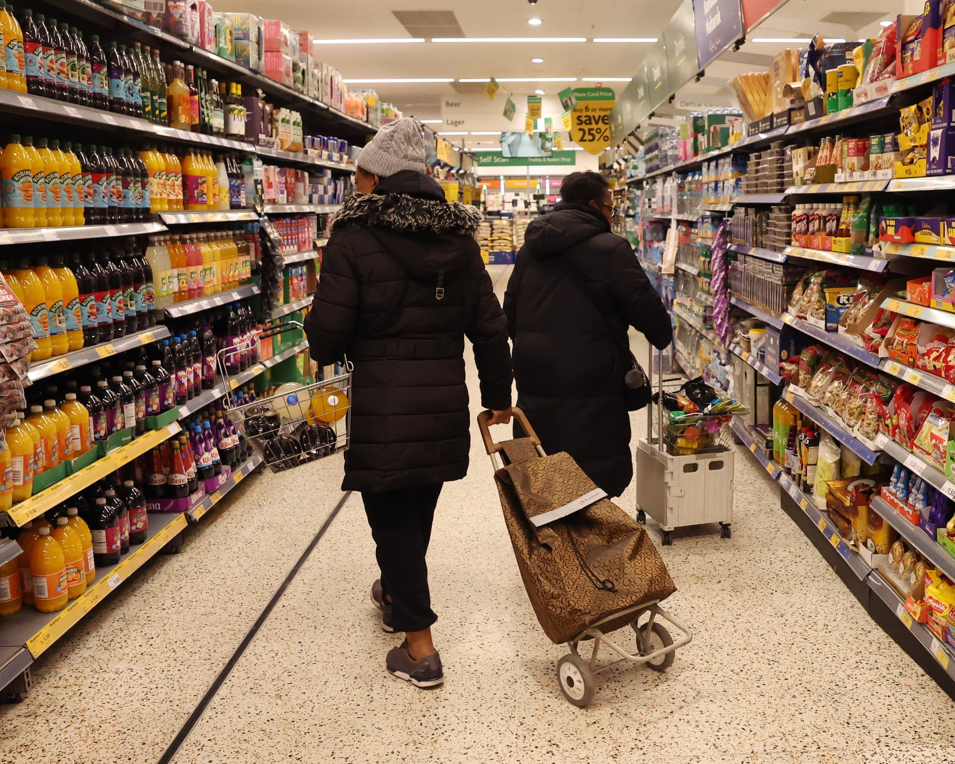 Photo: theguardian.com Shop price inflation in the UK accelerated to 2.1 per cent in the year to October 2026, up from 1.4