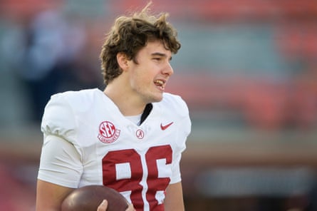 James Burnip successful Alabama Crimson Tide colours.