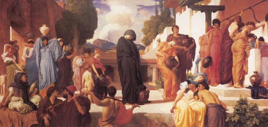 Captive Andromache by Frederic Leighton.