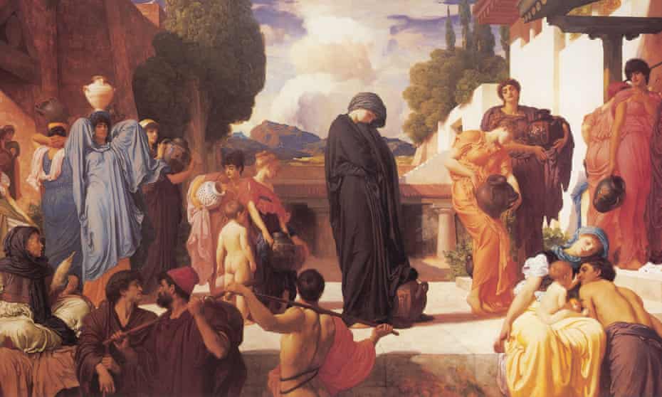 Captive Andromache by Frederic Leighton (1830-1896).