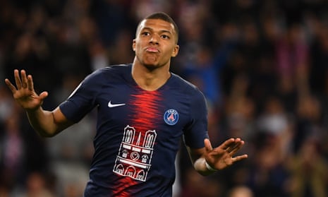 Kylian Mbappé scored a hat-trick for PSG in their 3-1 win over Monaco on Sunday.