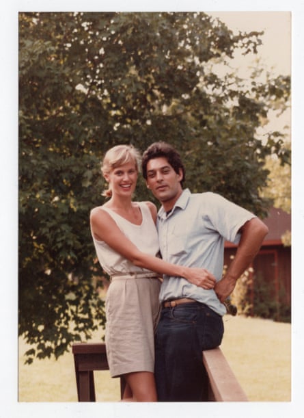 Authors Siri Hustvedt and Paul Auster in the early days of their relationship
