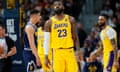 LeBron James and the Lakers pushed the Denver Nuggets hard in their playoff series but lost 4-1.