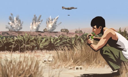 A still from Waltz With Bashir (2008).