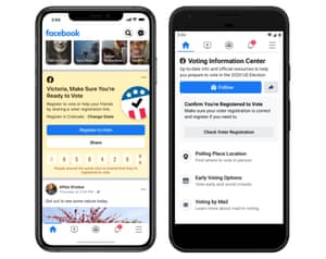 Facebook’s voting information centre