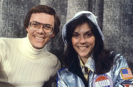Richard and Karen Carpenter in 1978.