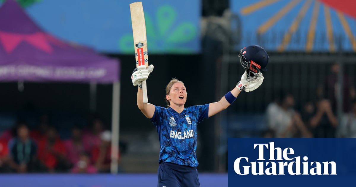 England hold nerve to beat India and seal Women's Cricket World Cup semi-final spot