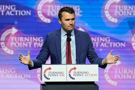 a man in front of a microphone