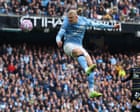 Manchester City’s unstoppable Erling Haaland downs Everton with double