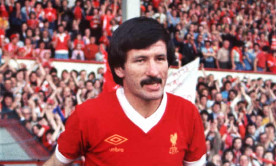 Tommy Smith, pictured before his testimonial at Anfield in 1977.