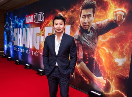 Simu Liu attends the Canadian premiere of ‘Shang-Chi and the Legend of the Ten Rings in Toronto on 1 September.