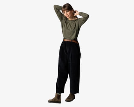 Finisterre Women’s Seeker merino long sleeve T-shirt.