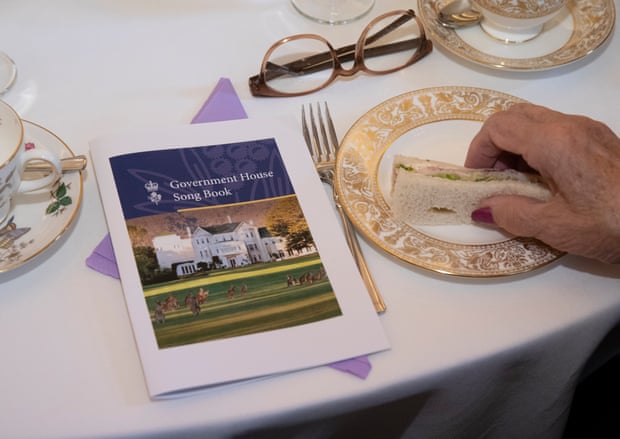 The Government House song book at the Legacy widows morning tea.