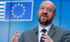 Presidente del Consejo Europeo Charles Michel