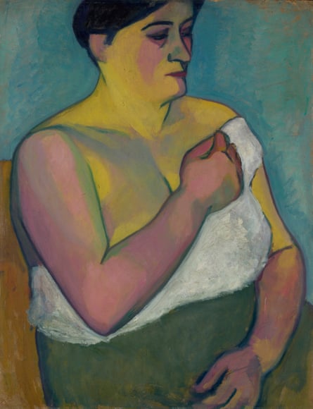 Elisabeth Epstein’s Self-Portrait, 1911.
