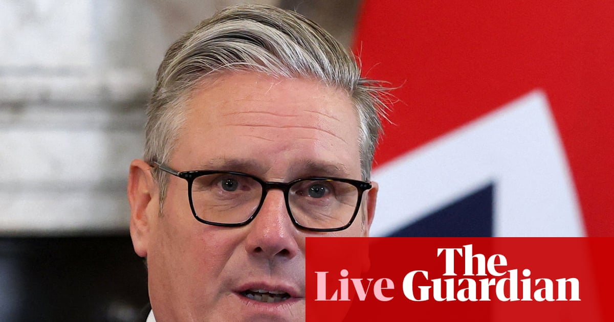 Keir Starmer set to announce UK recognition of Palestine later today - UK politics live