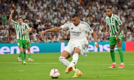 European football: Mbappé off the mark as Real beat Betis; Kane scores in Freiburg win | Real Madrid | The Guardian