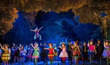 Iolanthe’s fairies on stage at ENO