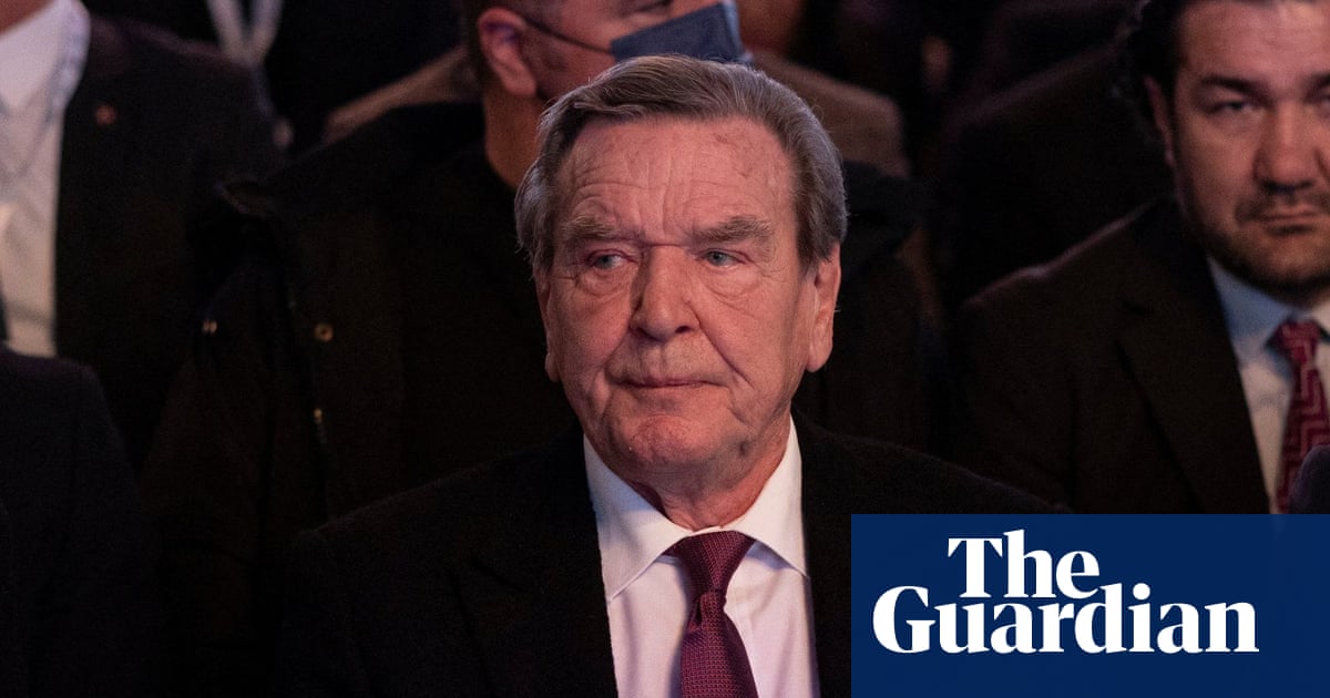 Ex-German chancellor Gerhard Schröder under fire for meeting Putin