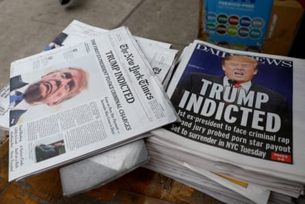New York City is bracing for the unprecedented scene of a former US president appearing in court on criminal charges.