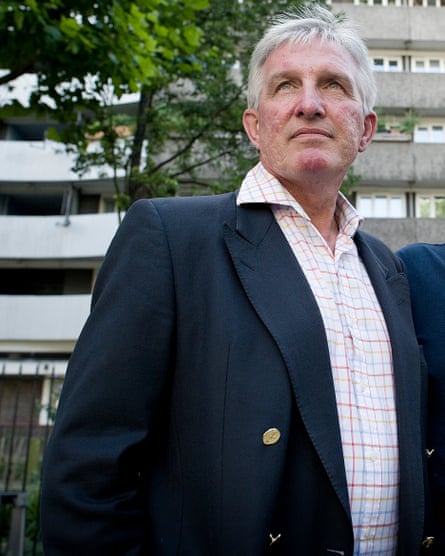 Ian Foxley wearing a blue jacket
