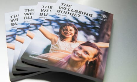 The model who was pictured on the front of New Zealand’s much-heralded ‘wellbeing’ budget, revealed she could not afford to live in the country. 