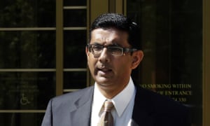 Dinesh D’Souza. Trump said he was treated ‘very unfairly’.