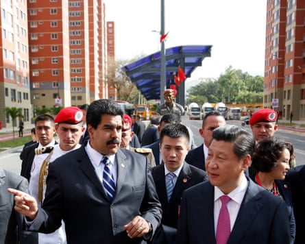 Nicolás Maduro with Xi Jinping