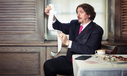 Jay Rayner photographed exclusively for OFM at 34 Mayfair, London Observer Food Monthly Grooming: Juliana Sergot using Kiehl’s
