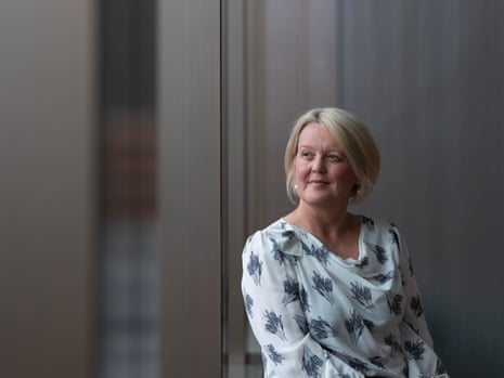 The ex-CEO of NatWest, Alison Rose, who was forced to resign last month amid a spat over the threatened closure of Nigel Farage’s bank accounts at Coutts.