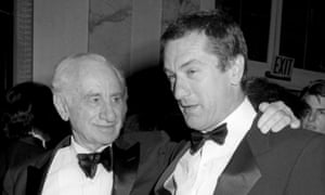 Grandfather Elia Kazan with Robert De Niro in 1987.