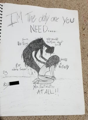 A drawing by former refugee Venus