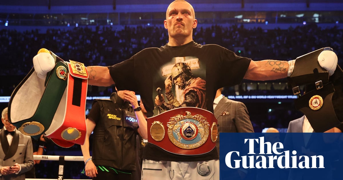 I want to live’: Oleksandr Usyk ready for time off after biggest fight | Donald McRae