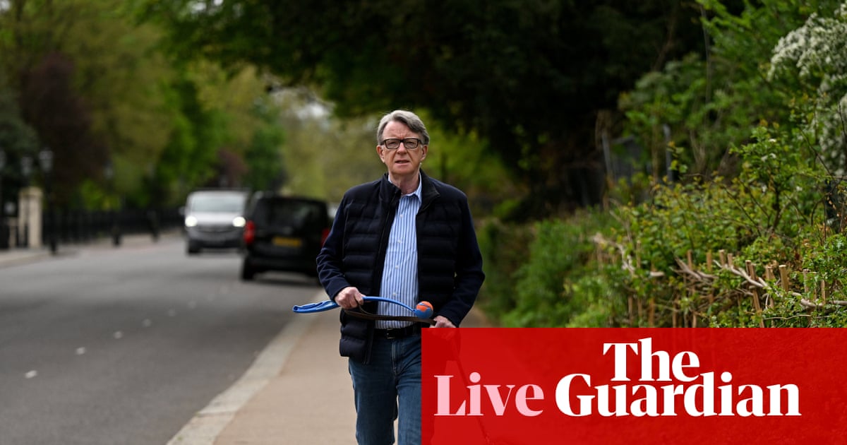 Starmer Says 'Staggering' He Wasn't Told Mandelson Failed Security Vetting