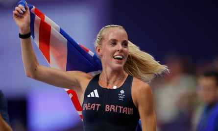I've worked so hard for this': Keely Hodgkinson revels in 800m Olympic gold | Paris Olympic Games 2024 | The Guardian