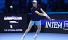 Jannik Sinner v Daniil Medvedev: ATP Finals tennis - live