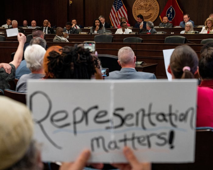Republicans poised to vote on new House map that would erase Democratic seat in Tennessee – US politics live
