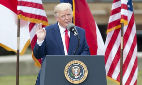 President Trump Visits Wilmington, North Carolina