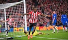 Nico Williams sends Rangers crashing out as Athletic stay on course for Bilbao